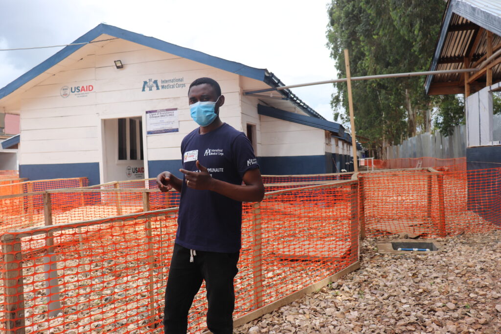 International Medical Corps staff doctor Ruffin Matafali explains the successful efforts made to fight DRC's 12th Ebola outbreak at Katwa ETC in North Kivu province.