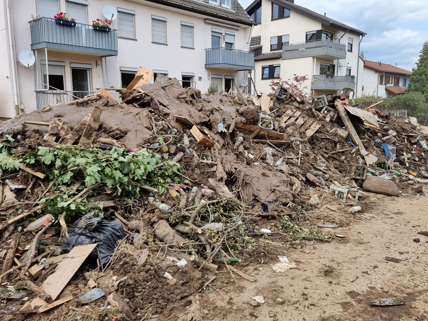 Western Europe has been devastated by flooding from heavy rains that started July 14. 