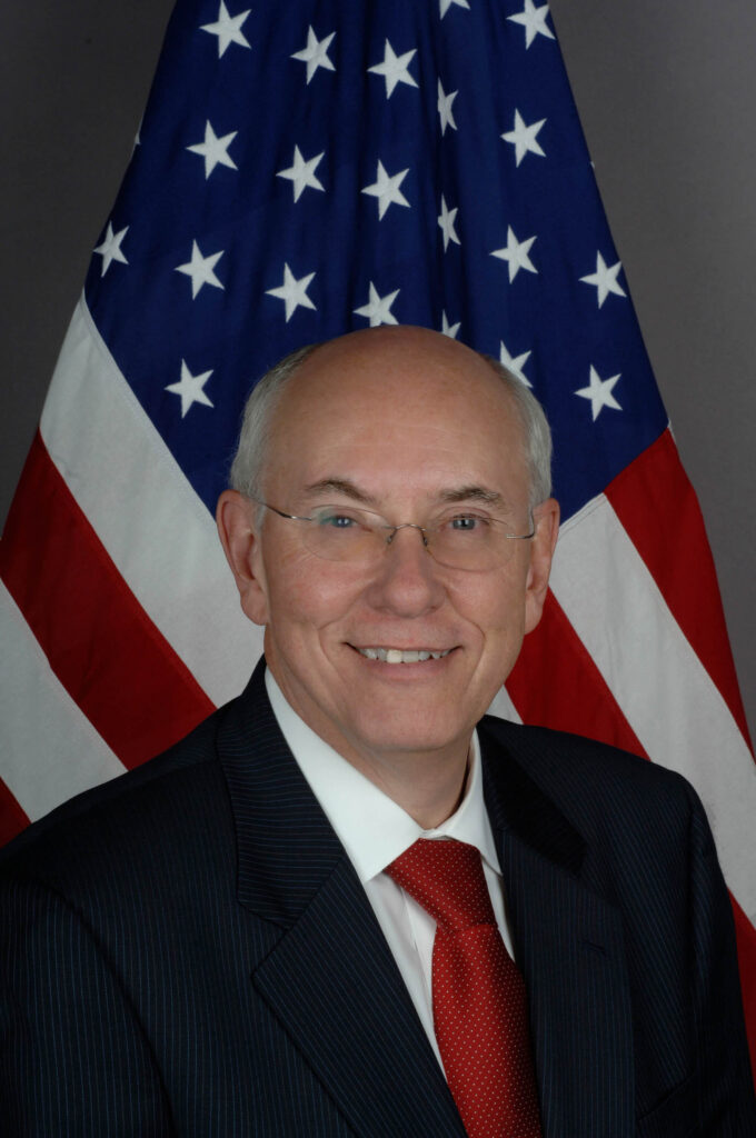 William Garvelink is former US Ambassador to the Democratic Republic of the Congo (2007–2010) and has worked for the US government since the 1980s.