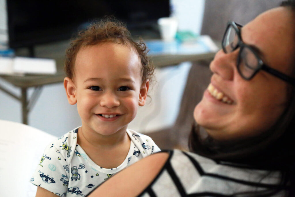 Tashiana and her mother, Kayden Agusto, attended our breastfeeding training in Carolina, Puerto Rico in 2018. This training was one of several community health initiatives to support infant and young-child nutrition, which deteriorated in the aftermath of the hurricane.