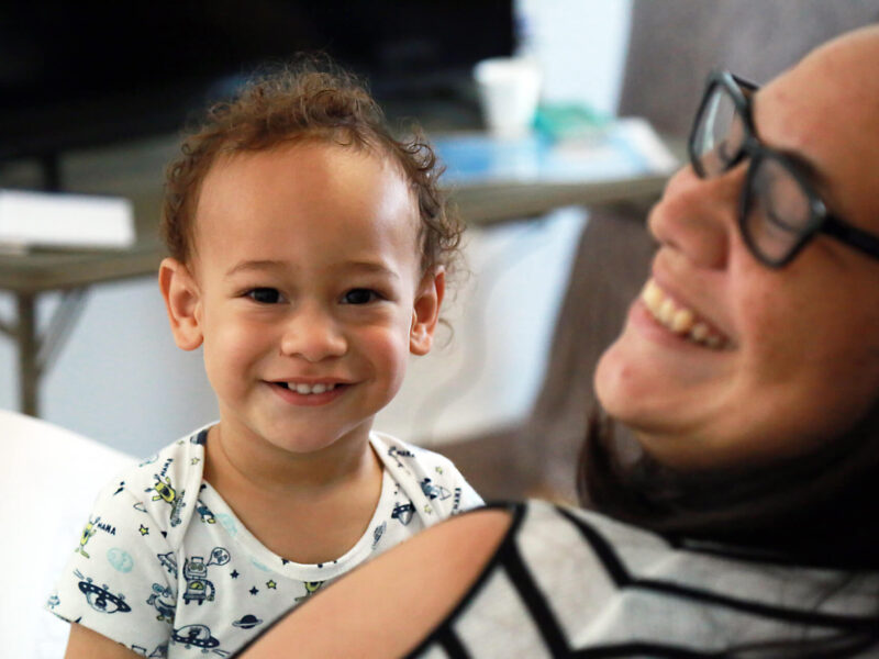 Tashiana and her mother, Kayden Agusto, attended our breastfeeding training in Carolina, Puerto Rico in 2018. This training was one of several community health initiatives to support infant and young-child nutrition, which deteriorated in the aftermath of the hurricane.