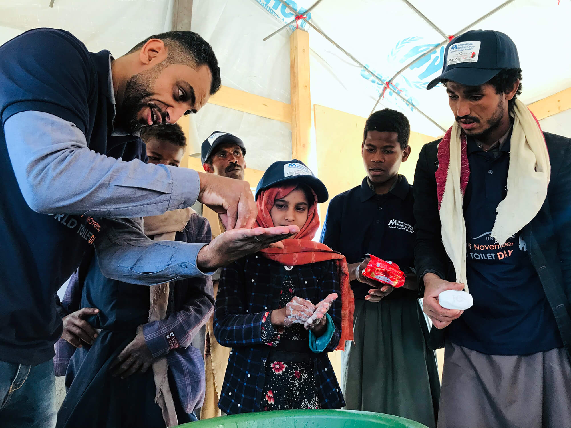 Access to soap and clean water for handwashing are simple, yet lifesaving, interventions.