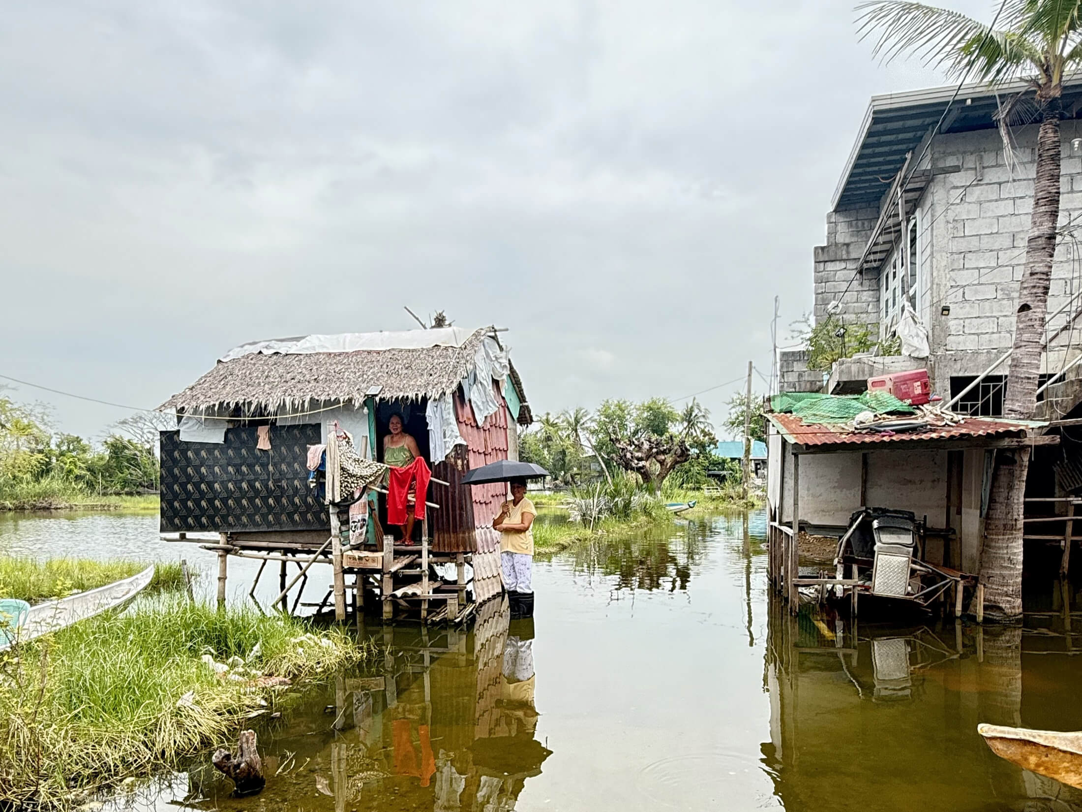 During International Medical Corps’ needs assessment, our team met community members who chose to stay in their homes until the water receded.