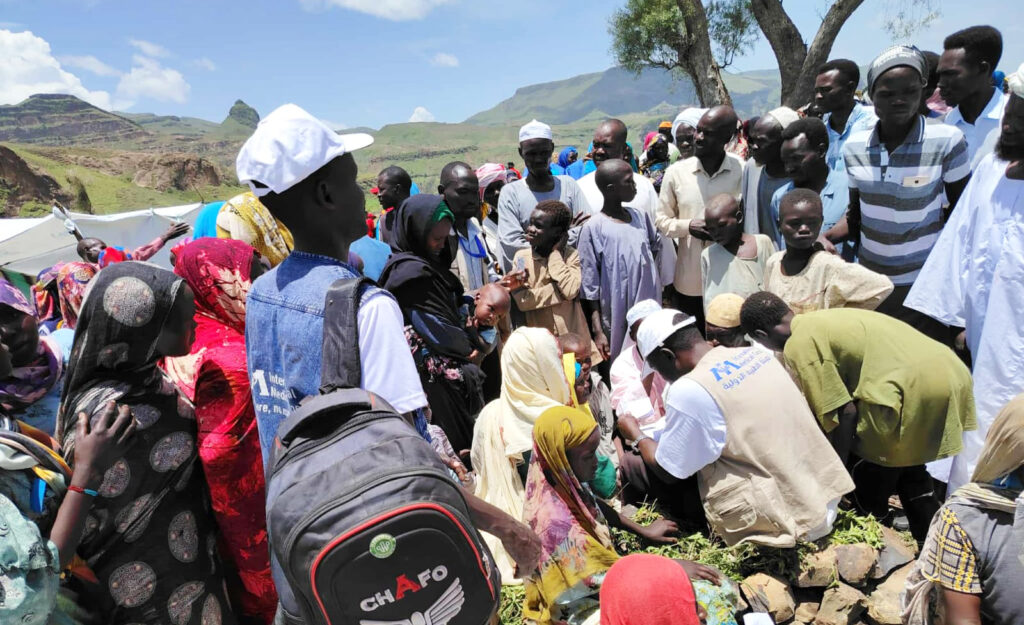 Our team meets with community members to assess needs.