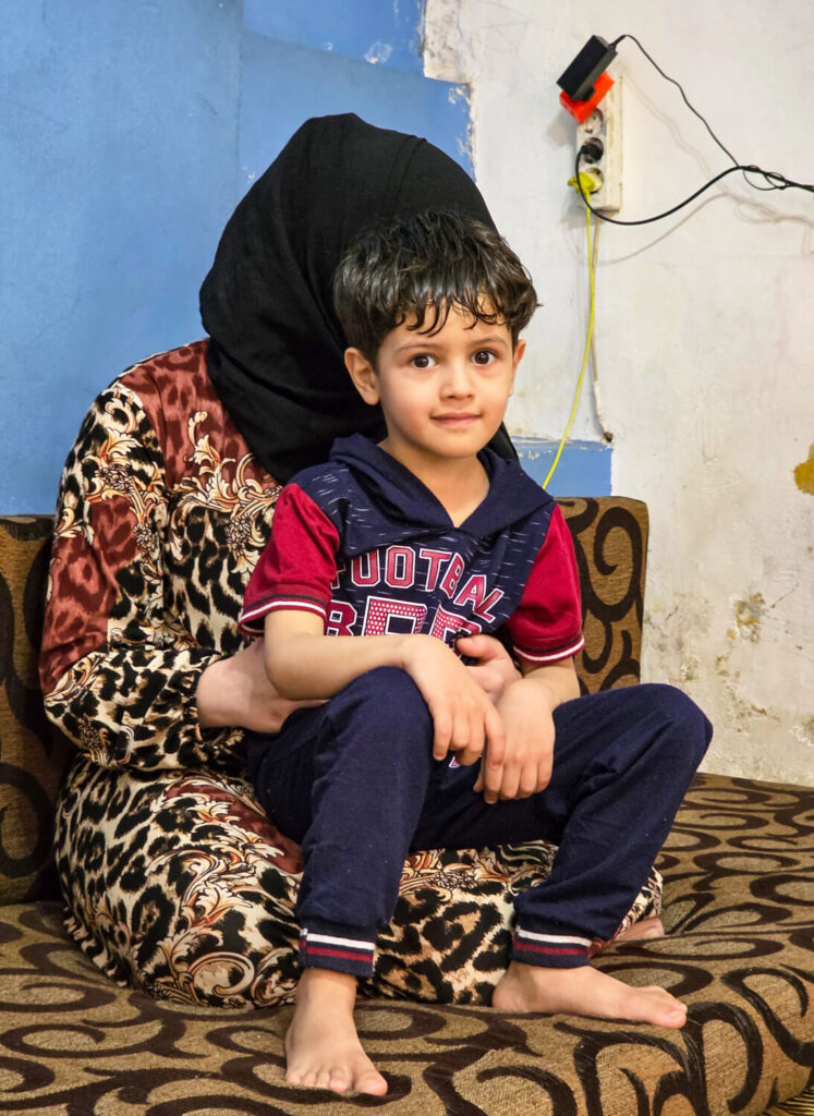 Rashid is a happy child again after undergoing a hypospadias surgery at the Karantina Government Hospital, supported by International Medical Corps.