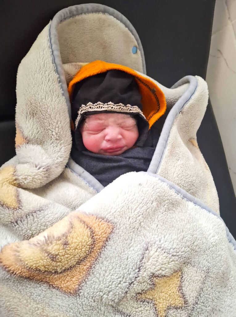 Tajmina safely delivered the first newborn at the Chagam BHU in five years.