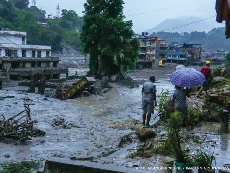 Flooding in the Bhote Koshi river has affected low-lying areas along the riverbanks and nearby residences in Nuwakot district.
